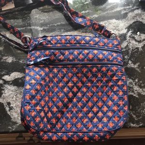 Vera Bradley triple zip hipster